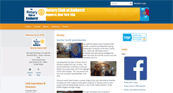 Desktop Screenshot of amherstrotary.org